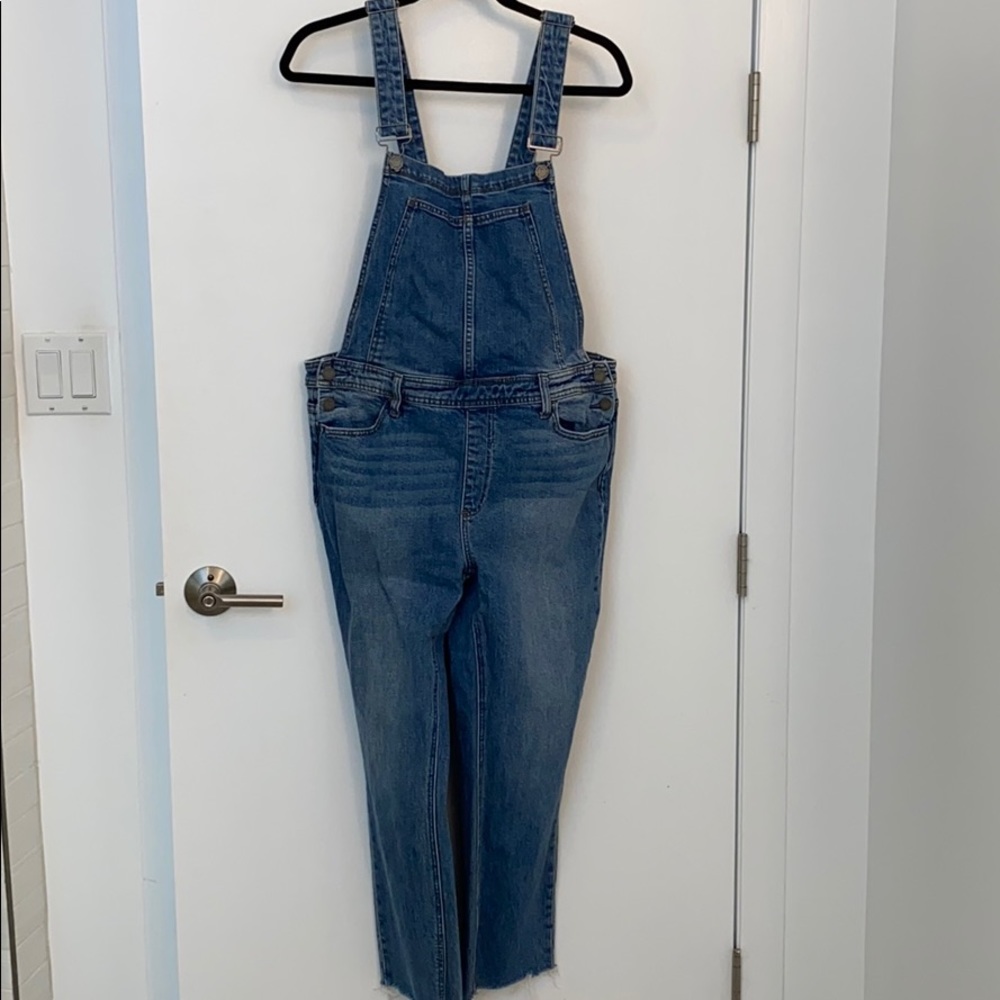 Denim overalls